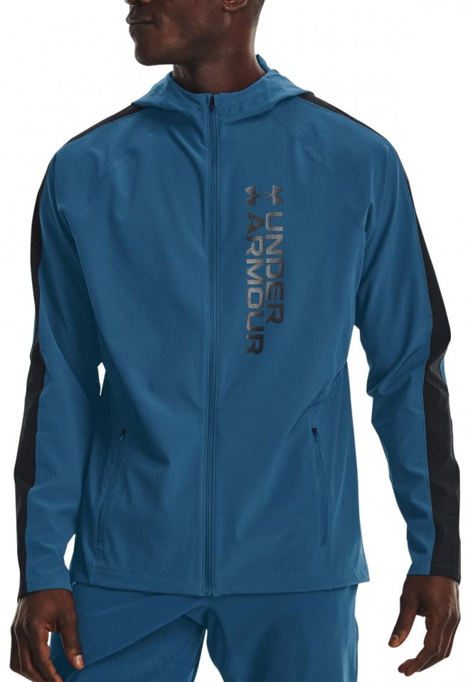 Jakna s kapuljačom Under Armour UA OUTRUN THE STORM JACKET-BLU