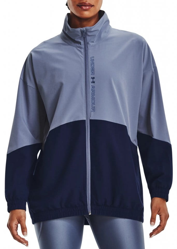 Jakna Under Armour Woven FZ Oversized Jacket 11teamsports.hr