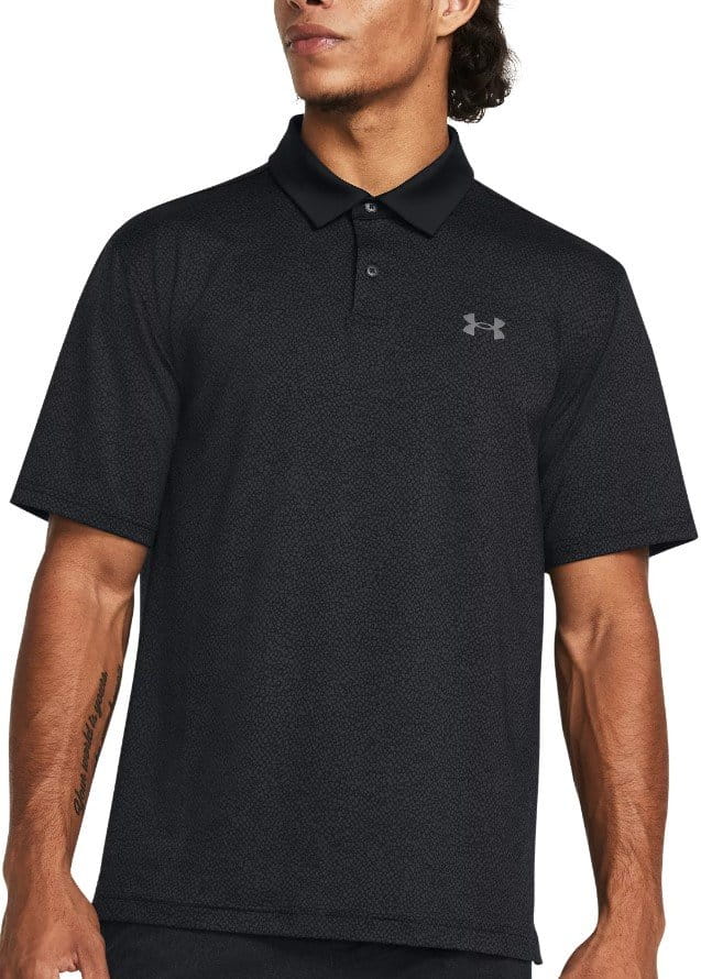 Majica Under Armour UA T2G Printed Polo-BLK