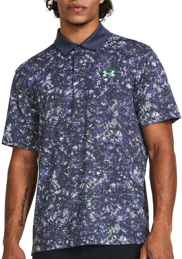 Majica Under Armour UA T2G Printed Polo-GRY