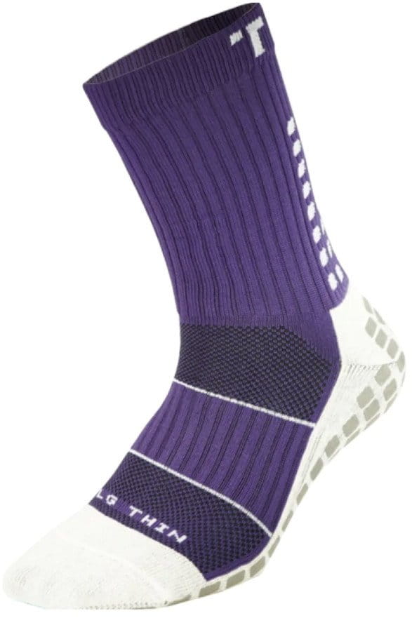Čarape Trusox Thin 3.0 - Purple with White trademarks