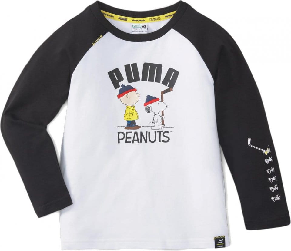 Majica dugih rukava Puma x PEANUTS LS Tee
