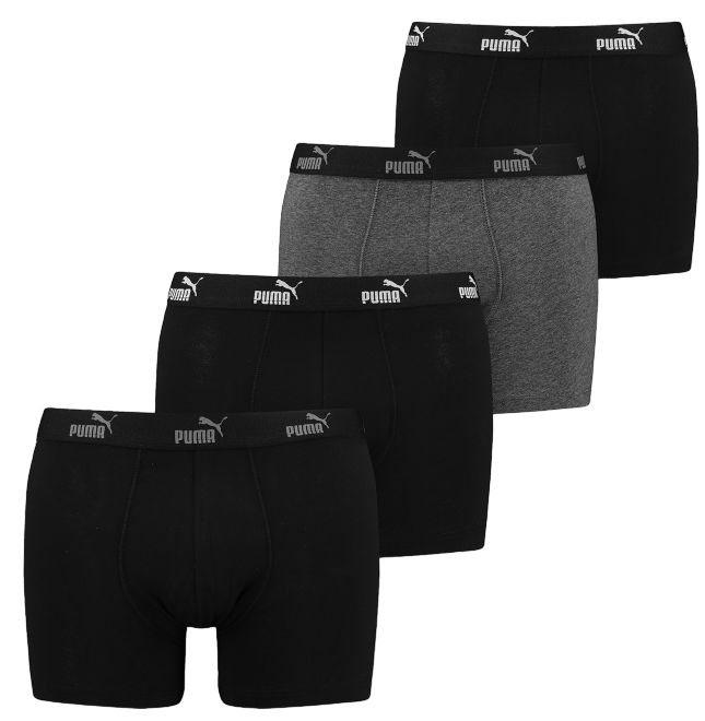 Bokserice Puma Promo Solid Boxer 4 Pack