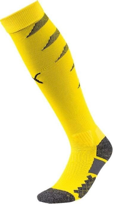 Štucne Puma Team FINAL Socks Cyber Yellow- Black