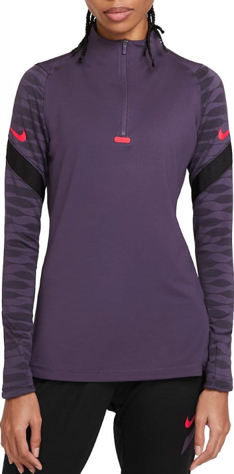 Majica dugih rukava Nike W NK DRY STRIKE 1/4 ZIP DRILL TOP