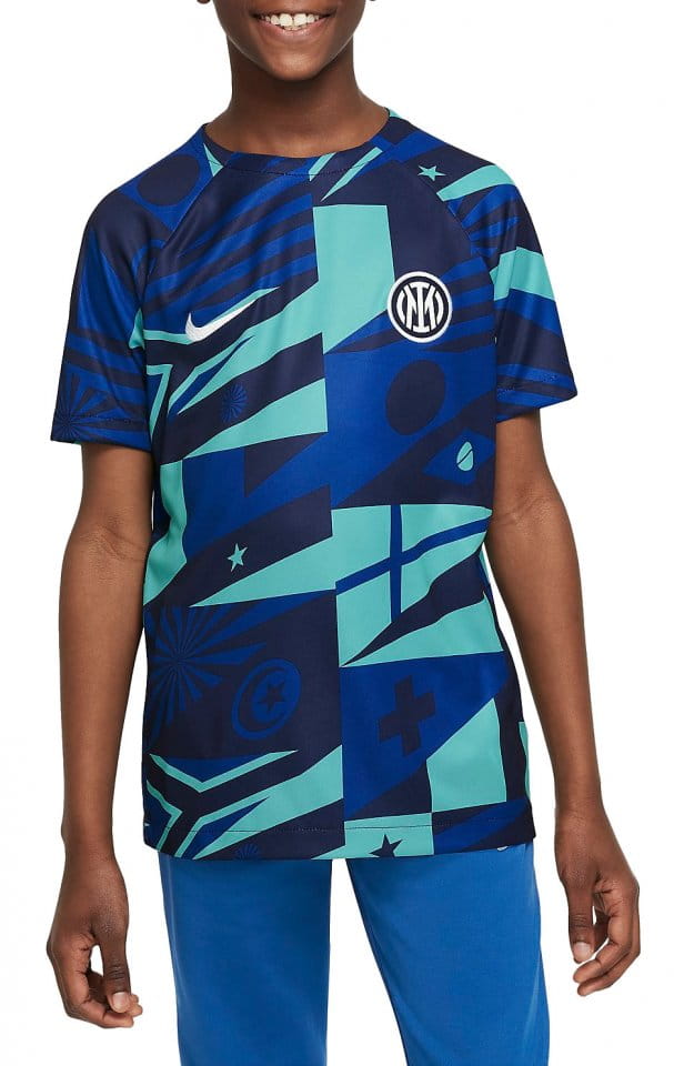 Majica dugih rukava Nike Inter Milan Older Kids' Dri-FIT Pre-Match Football Top