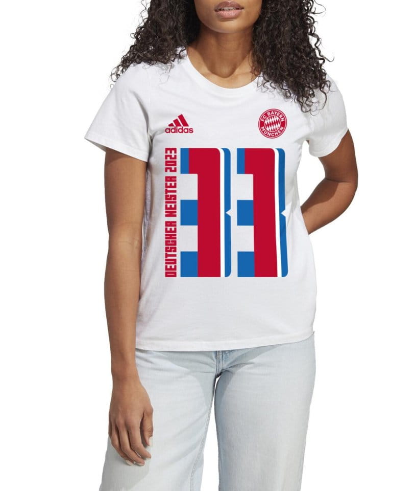 Majica adidas FC Bayern Munchen Meister T-shirt 2023 W