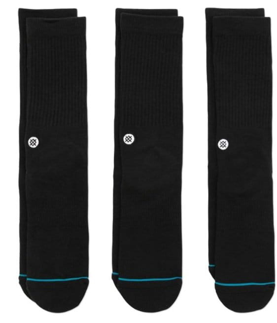 Čarape stance uncommon solids icon socks 3er pack