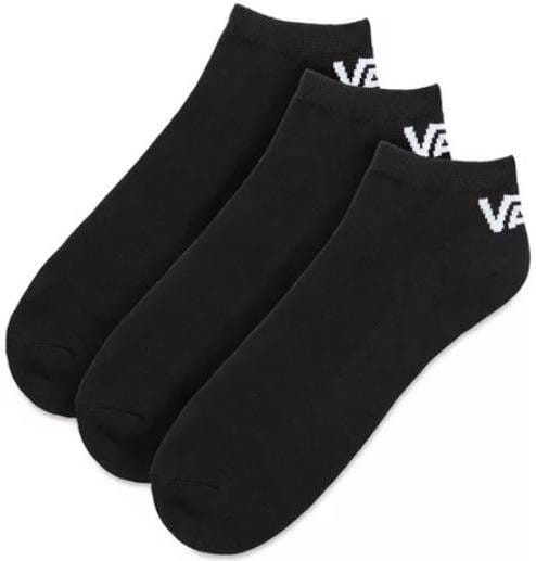 Čarape Vans MN CLASSIC LOW (9.5-13, 3PK) Black