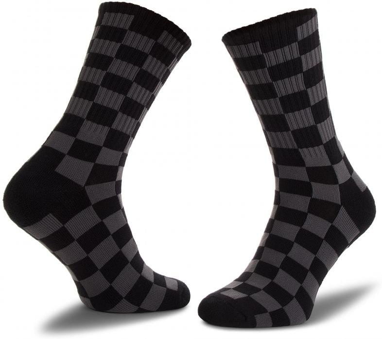 Čarape Vans MN CHECKERBOARD CREW Black/Charcoal