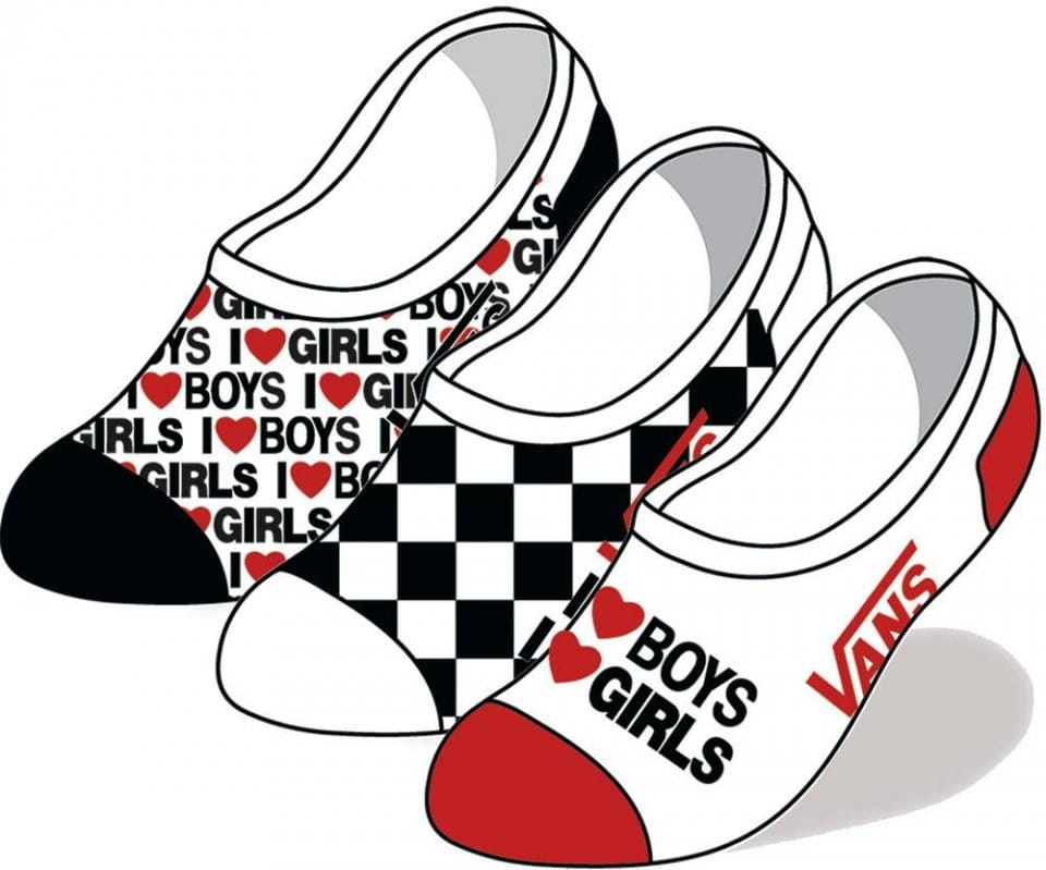 Čarape Vans WM BOYS GIRLS CANOODLES 1-6 3PK